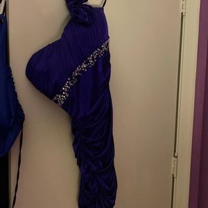Juniors Purple Dress